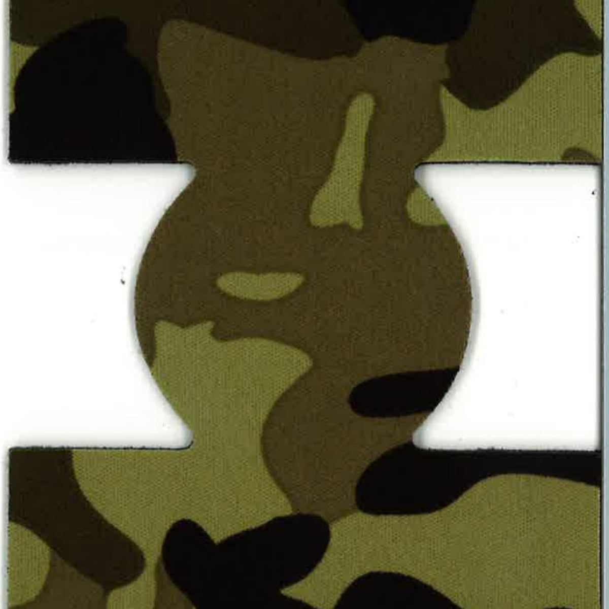 Unsewn Blank Water/Soda Bottle Cooler - Tan Camouflage