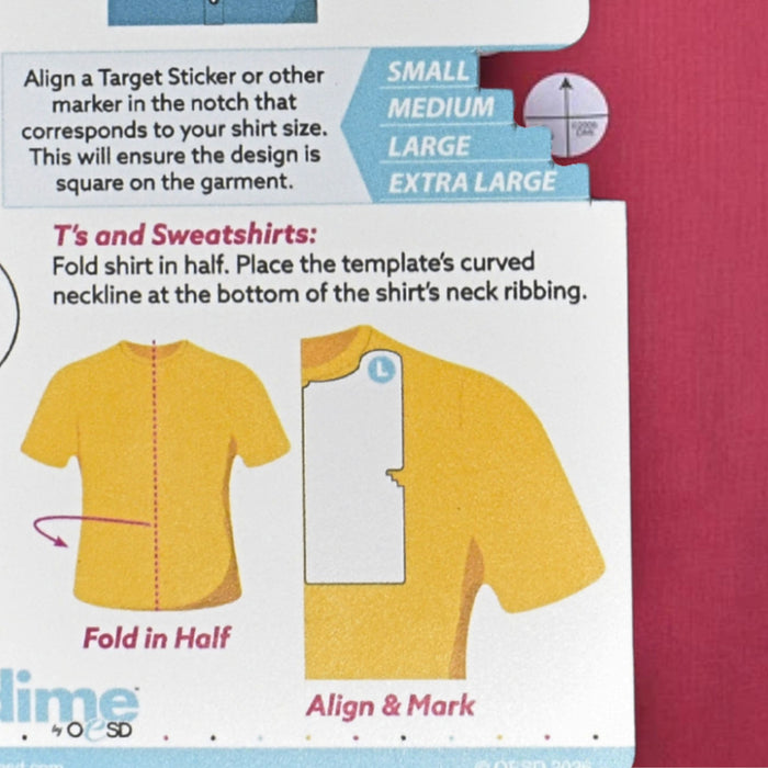 Embroiderer's Helper Placement Tool