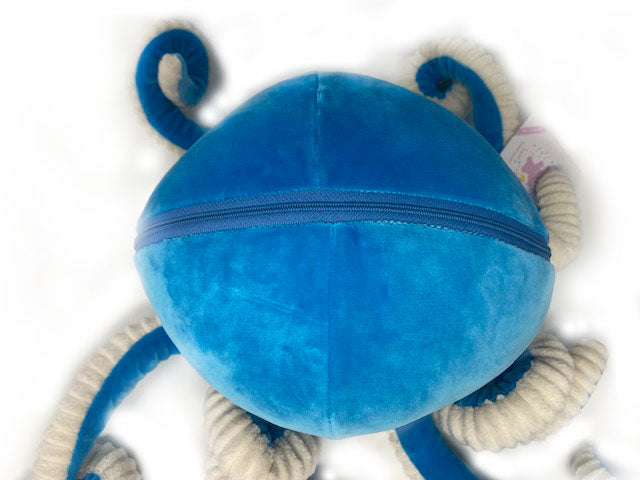 EB Embroider Buddies: Squishy Octopus Buddy - Blue