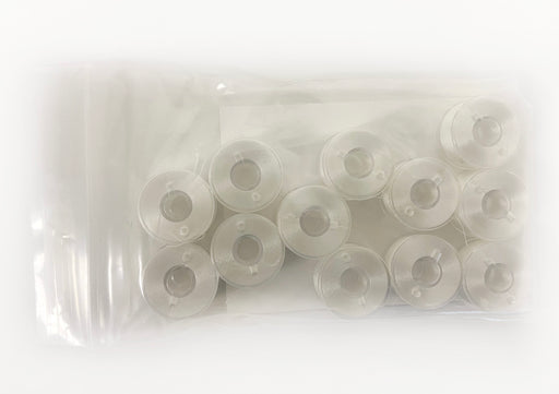 Brother SA155 Brother Clear Plastic Bobbins — AllStitch Embroidery Supplies