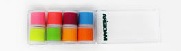 Madeira Frosted Matt 40 Machine Embroidery Thread| 8 x 220 Yards | Small Clear Acrylic Case | Assortment | 8004