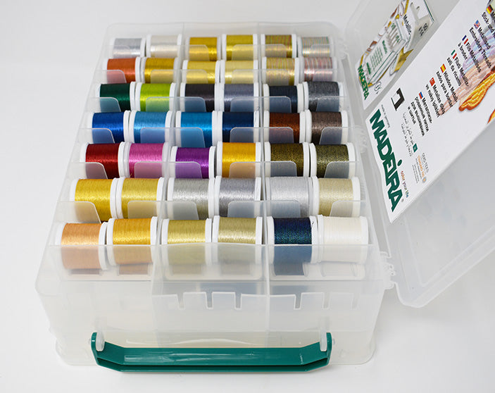 Threadable Numbers Metallic 40 Large Incredible Threadable — AllStitch Embroidery Supplies