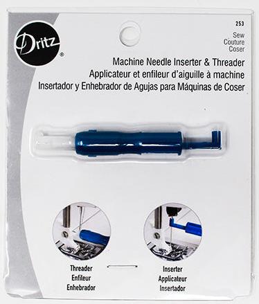 Dritz Sewing/Embroidery Machine Needle Inserter and Threader Tool