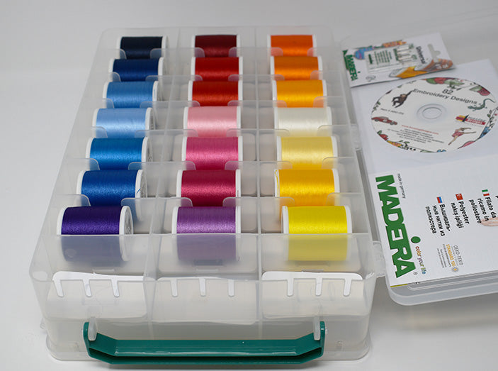 Threadable Numbers Polyneon 40 Incredible Threadable — AllStitch Embroidery Supplies