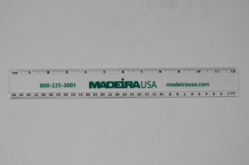 Madeira 12" Clear Acrylic Ruler