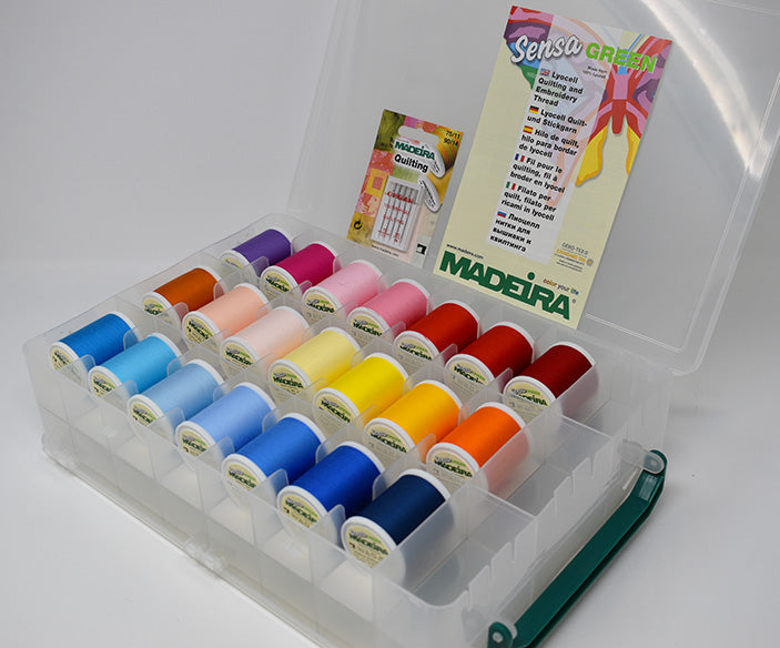 Madeira Thread Storage Box With 278(some New) Madeira Threads