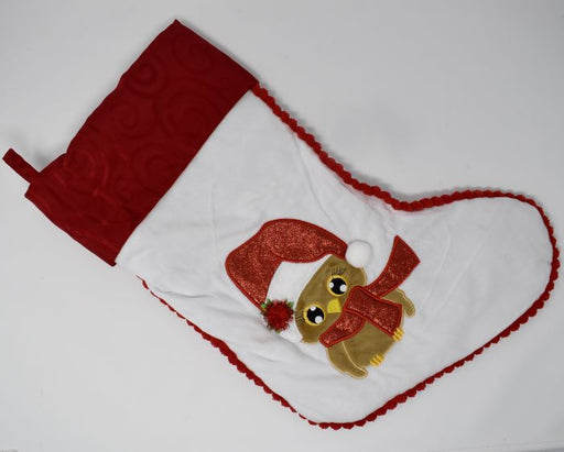 Cubbies 19" Embroiderable Owl Christmas Stocking