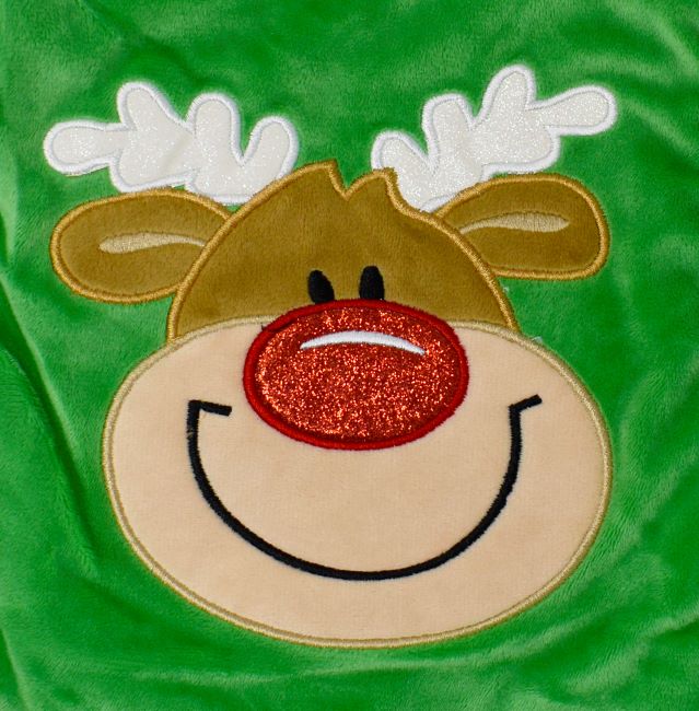 Cubbies 19" Embroiderable Reindeer Christmas Stocking