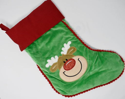 Cubbies 19" Embroiderable Reindeer Christmas Stocking