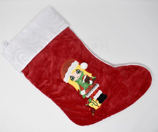 Cubbies 19" Embroiderable Doll Christmas Stocking