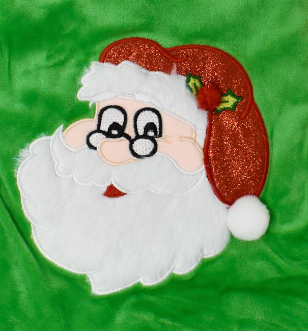 Cubbies 19" Embroiderable Santa Christmas Stocking