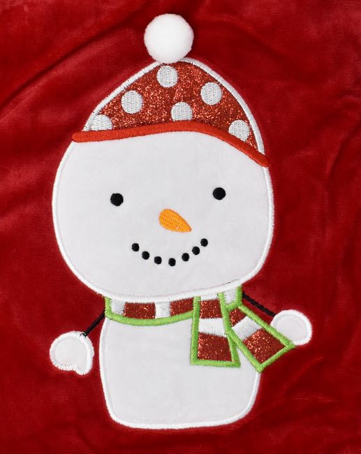 Cubbies 19" Embroiderable Snowman Christmas Stocking