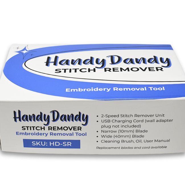 Handy Dandy Stitch Remover, with Narrow & Wide Blades