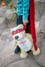 Cubbies Classic Collection Embroidery Blank - Cubbyford Red/Blue Superhero Teddy Bear
