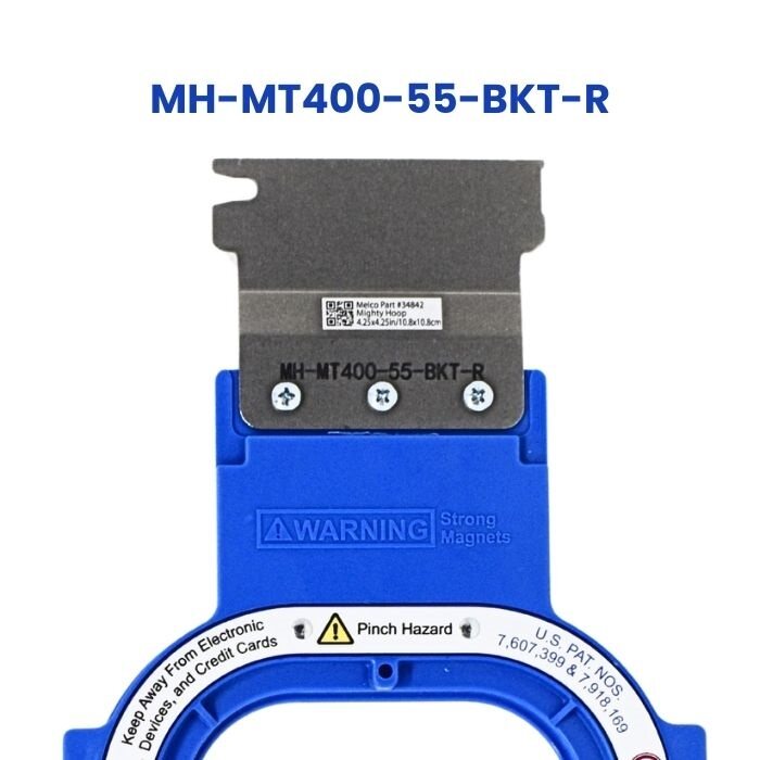 4.25" Magnetic Mighty Hoop™ with Melco 400 Bracket (arms)