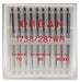 Organ DBX1 | Round Shank | Regular Eye | Sharp Point | Sewing Needle | Assortment | 10/pk