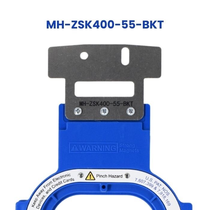 4.25" Magnetic Mighty Hoop™ with ZSK 400 Bracket (arms)