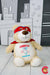 Cubbies Classic Collection Embroidery Blank - Cubbyford Red/Blue Superhero Teddy Bear