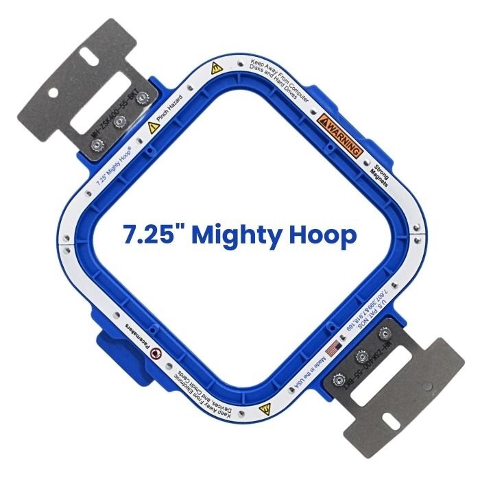 7.25" Magnetic Mighty Hoop™ with ZSK 400 Bracket (arms)