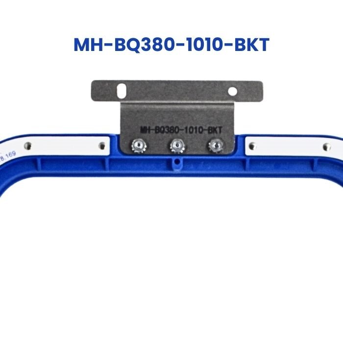 10X10" Magnetic Mighty Hoop™ with Barudan QS380 Bracket (arms)