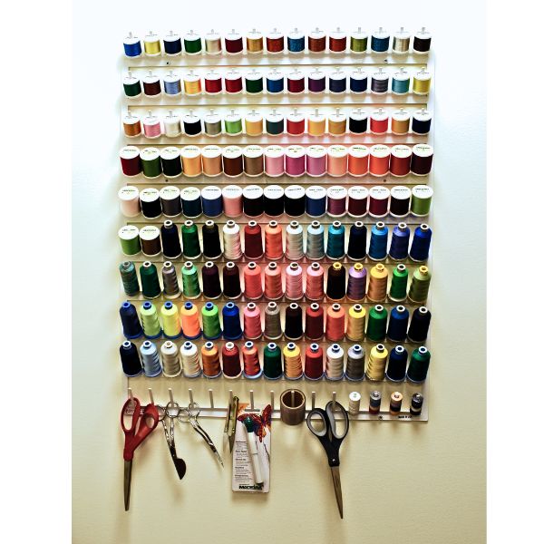 150 Spool Thread Wall Rack — AllStitch Embroidery Supplies