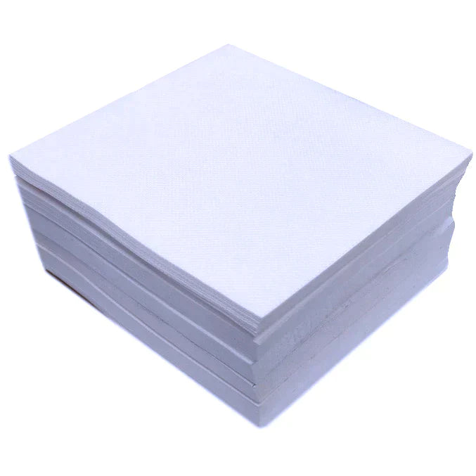 TW15W14-125 | AllStitch RipStitch #15 Soft | Light | Soft Tear Away | White | 14" x 14"  Pre-Cuts - 125 count | 1.5 oz. | Clearance Product - Originally $49.45