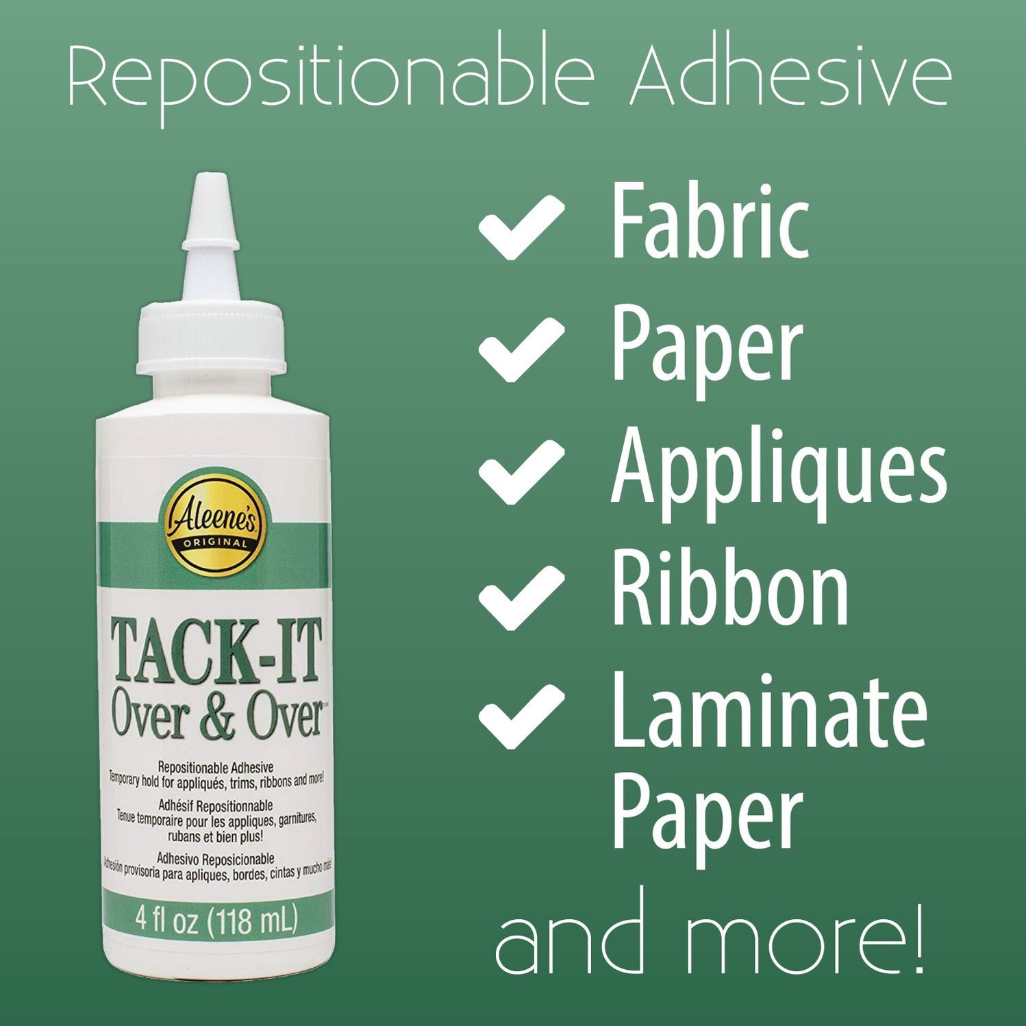 Aleene s Tack It Over Over Liquid Glue 4oz AllStitch Embroidery Aleene s tack it over over liquid glue 4oz allstitch embroidery