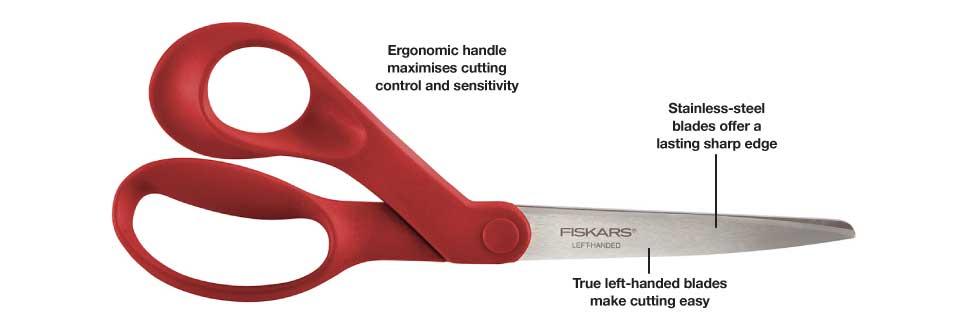 Fiskars All-Purpose 8" Left-Handed Scissors