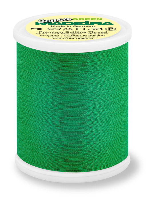 Madeira Sensa Green 40 | Quilting and Machine Embroidery Thread | 1100 Yards | 9390-079 | Emerald