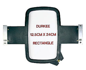 Durkee Janome MB-4 Compatible Hoop: 12.5cm x 24cm (5"x9") Rect. - 360 Sewing Field
