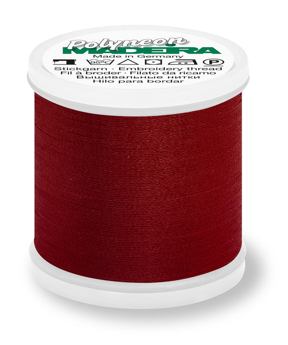 Madeira Polyneon 40 | Machine Embroidery Thread | 440 Yards | 9845-1981 | Winterberry
