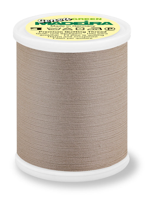Madeira Sensa Green 40 | Quilting and Machine Embroidery Thread | 1100 Yards | 9390-128 | Taupe