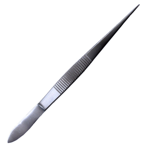 4-1/2" Deluxe Straight Tweezers with Stainless Steel Fine Points