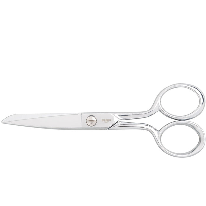 Gingher Craft Scissors with Protective Sheath - 5 Knife Edge Scissors for  Fabric, Thread, and Needlework Yarn Cutting - Silver