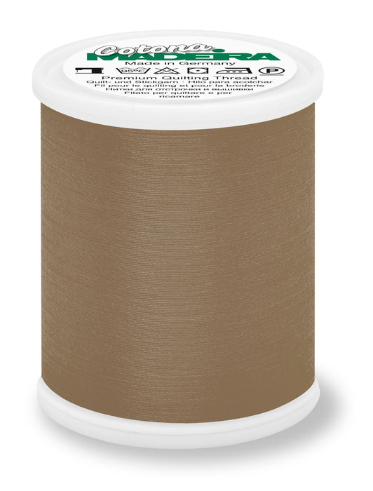 Madeira Cotona 50 | Cotton Machine Quilting & Embroidery Thread | 1100 Yards | 9350-736 | Light Taupe