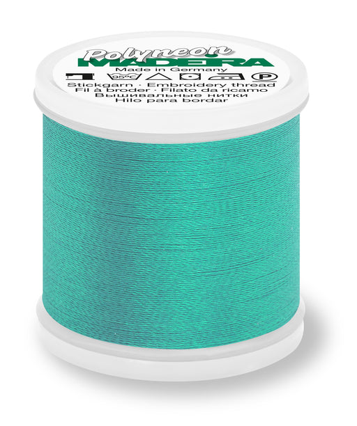 Madeira Polyneon 40 | Machine Embroidery Thread | 440 Yards | 9845-1799 | Peacock
