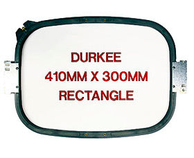 Durkee Tajima Compatible Hoop: 410mm x 300mm (16"x12") Rect. - 500 Sewing Field