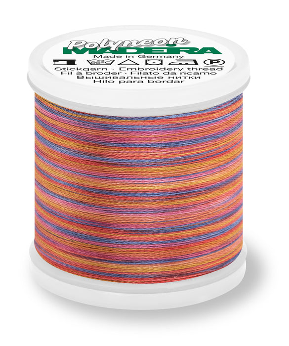 Madeira Polyneon 40 | Machine Embroidery Thread | Multicolor | 220 Yards | 9845-1609 | Horizon