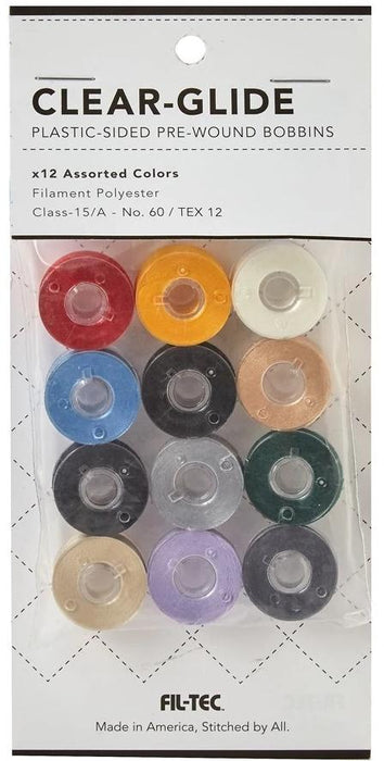 Fil-Tec Clear Glide - 12 Pack - Style L Assorted Colors