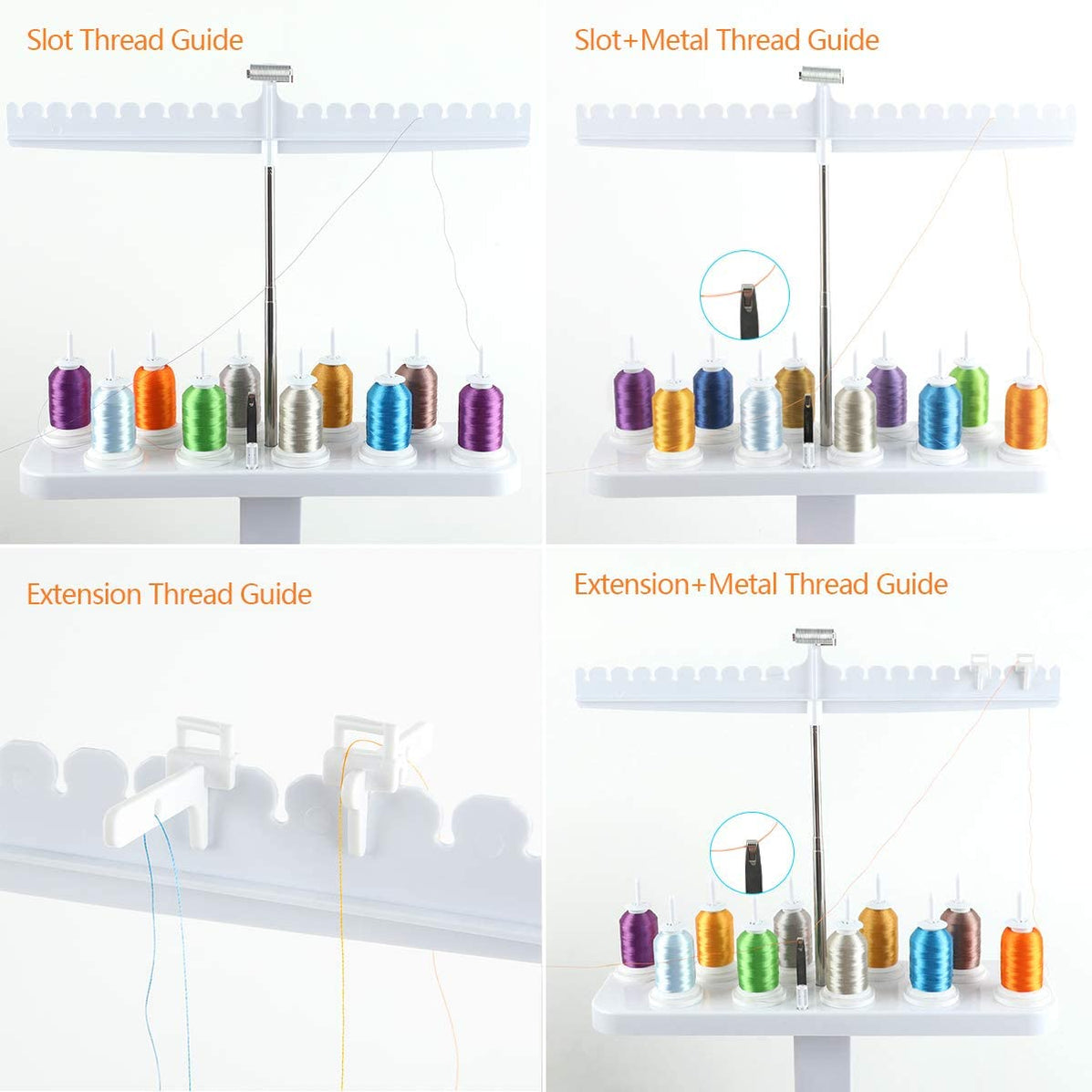 20 Spool Thread Stand for All Home Embroidery Machines — AllStitch ...
