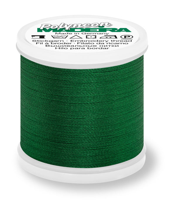 Madeira Polyneon 40 | Machine Embroidery Thread | 440 Yards | 9845-1851 | Evergreen