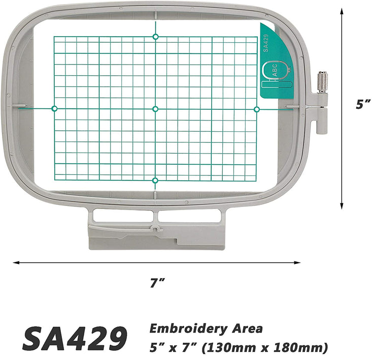 SA429 (EF69): 5" x 7" Embroidery Machine Hoop