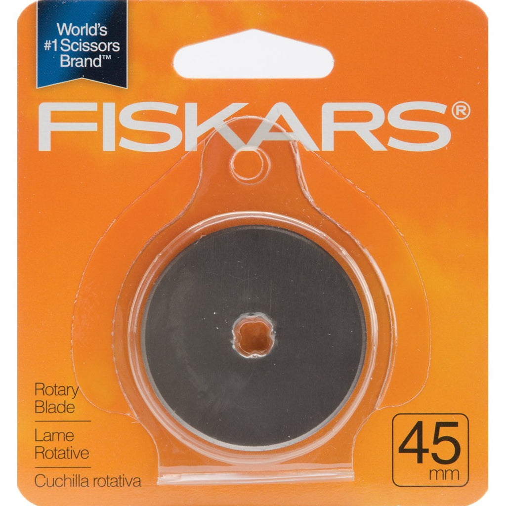 95317097 Fiskars 45mm Rotary Straight Blade — AllStitch Embroidery