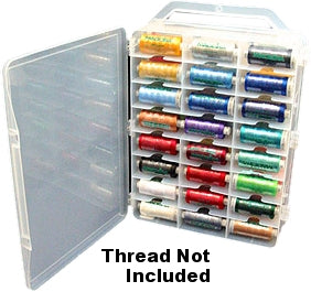 Creative Options Double Sided Multi Craft Organizer, Clear