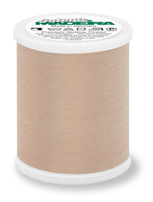 Madeira Cotona 50 | Cotton Machine Quilting & Embroidery Thread | 1100 Yards | 9350-659 | Tan