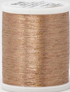 Madeira FS Metallic #40 Embroidery Thread - Spools 1,100 yds Copper 2 - Color 4027