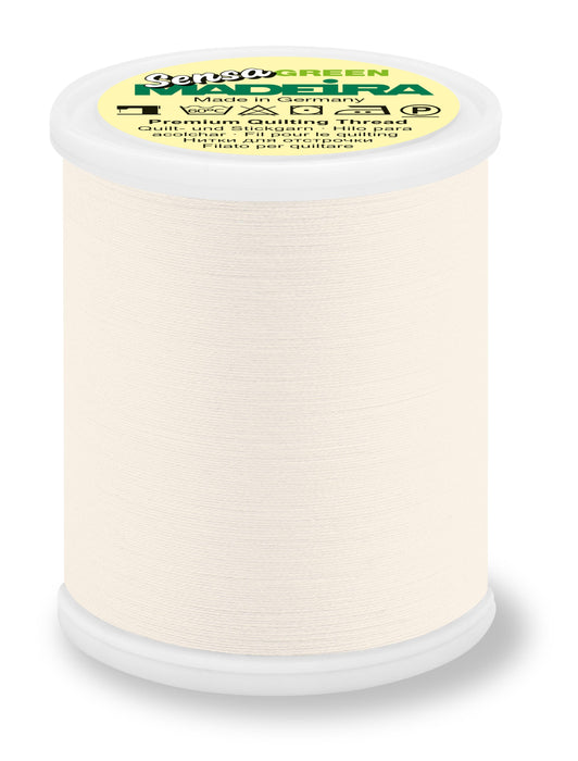 Madeira Sensa Green 40 | Quilting and Machine Embroidery Thread | 1100 Yards | 9390-072 | Pearl