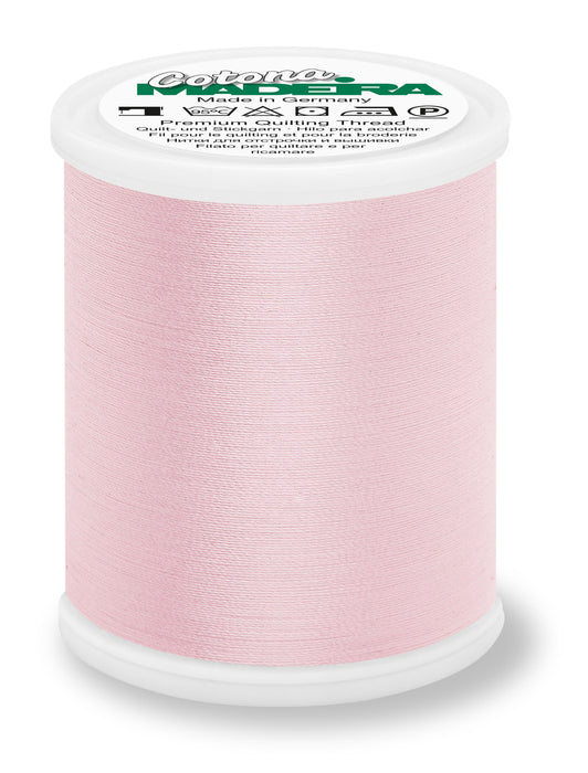 Madeira Cotona 50 | Cotton Machine Quilting & Embroidery Thread | 1100 Yards | 9350-590 | Light Pink