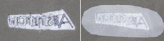 How do I seal / protect the back (inside) of embroidered sweatshirt