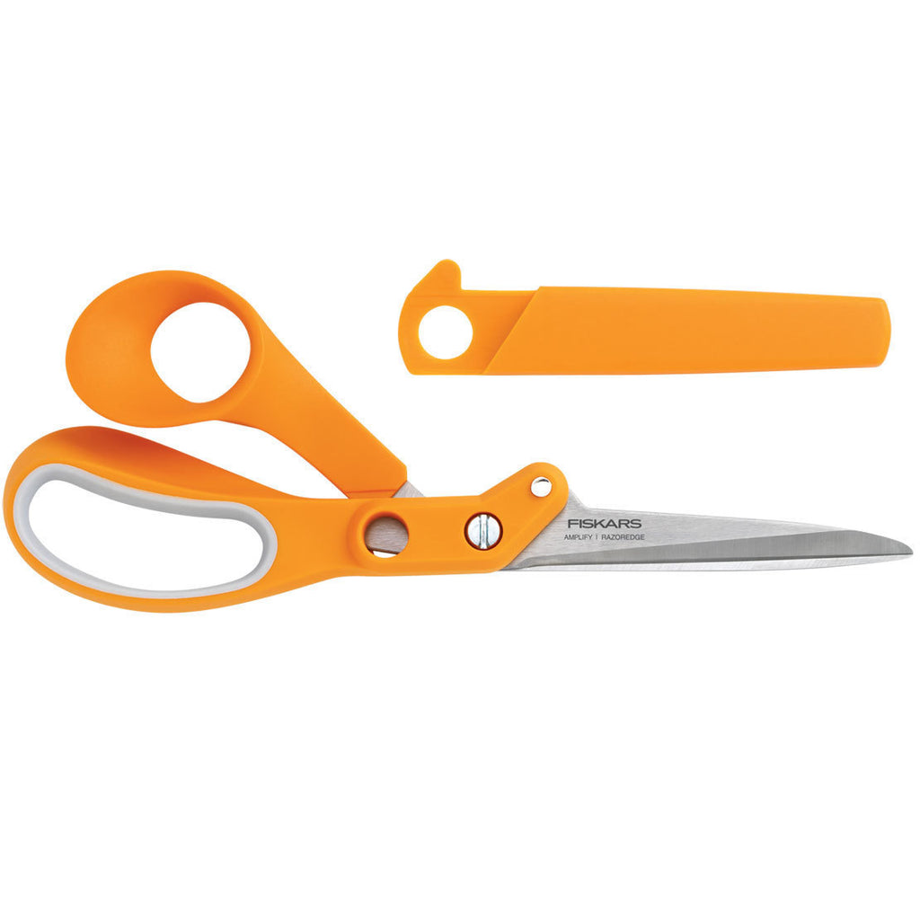 Fiskars Metallic Fabric Scissors, 8, Pointed, All-Purpose Fabric Cutting,  Teal 